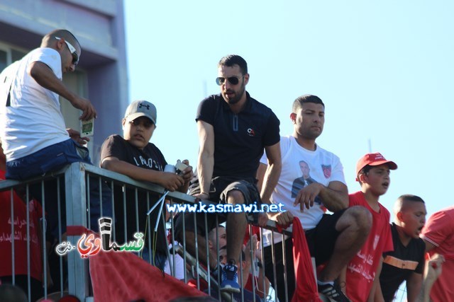 فيديو : الحسم النهائي ينتقل الى ارض الناصرة يوم الثلاثاء بعد التعادل 1-1 واكثر من 4500 مشجع ساند الفريق القسماوي 